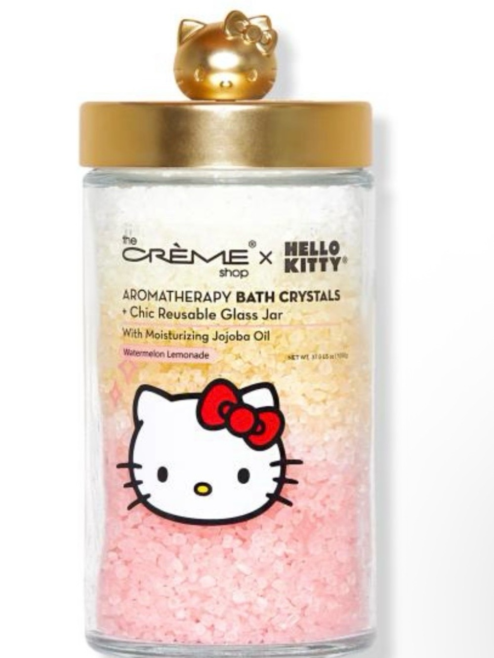 The Crème Shop x Hello Kitty Watermelon Lemonade Aromatherapy Bath Crystals NEW